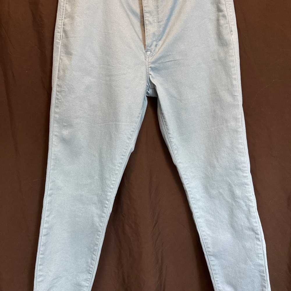 Curve Appeal Minimalist Skinny Jegging / Jean Turquoise